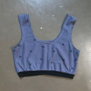 Conscious Clothing Hand Printed Jacks Bralette